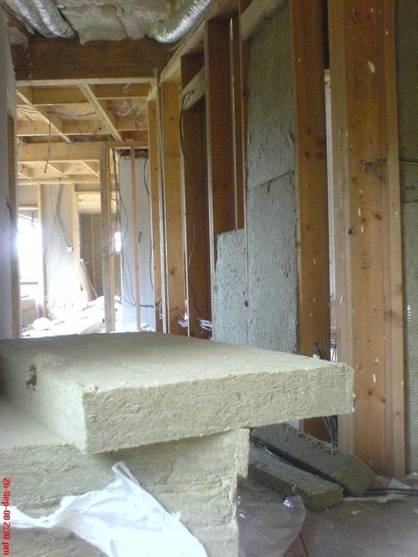 rockwool flexislab in Marr construction project in timber frame walls