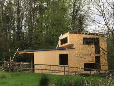 prefabricated timber frame house
custom design
 